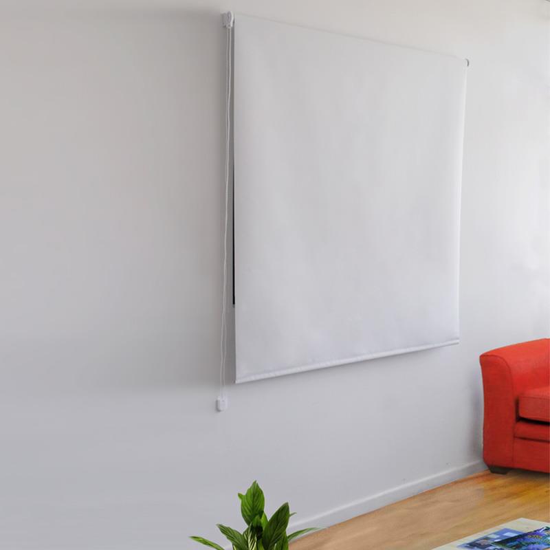 Cortina Roller Blackout Blanco - Largo 250cm